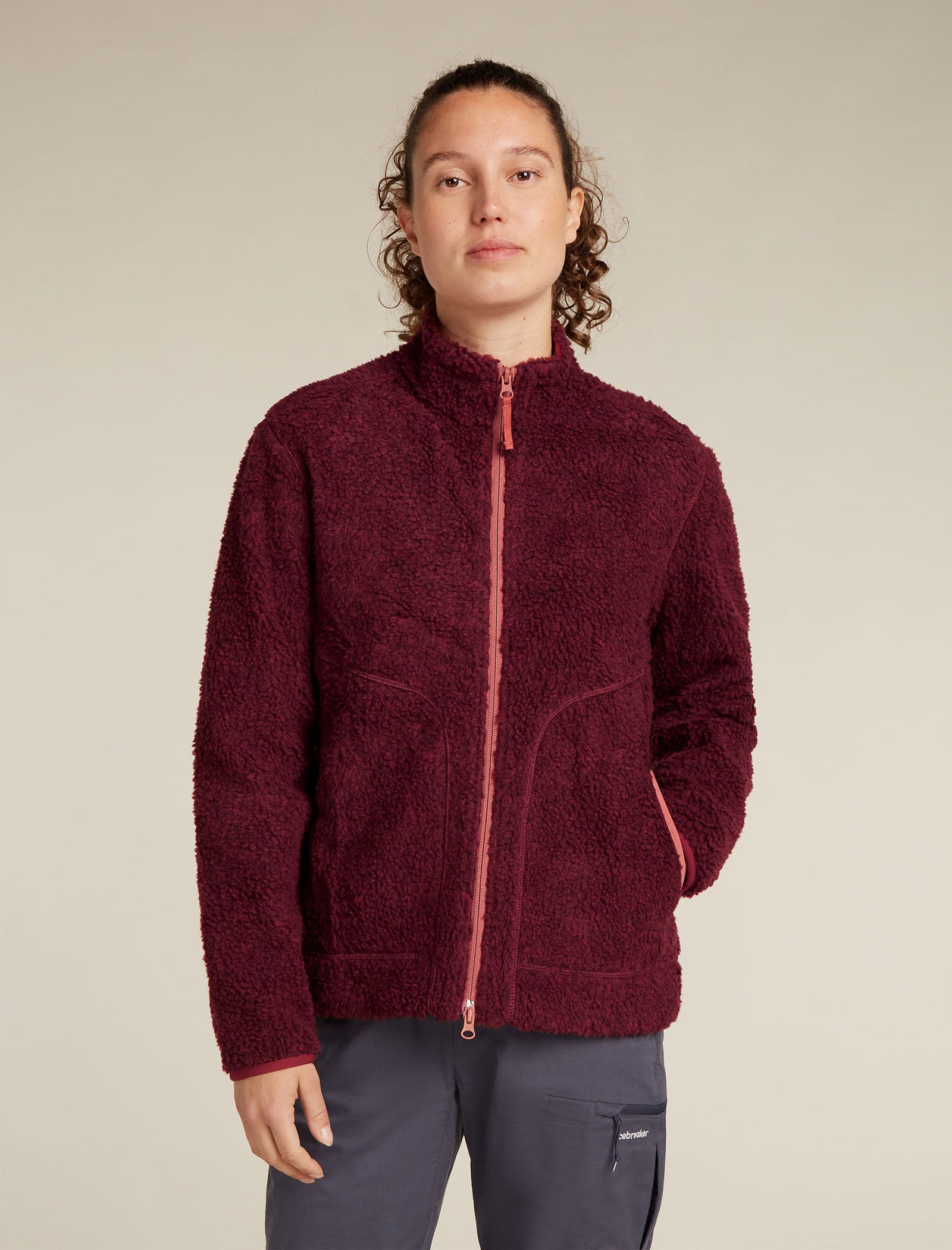 Women's Merino Blend 800 RealFleece™ High Pile Long Sleeve Zip