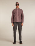 Manteau à manches longues et glissière 800 RealFleece™️ en mélange de mérinos à poils longs Women's  - 4