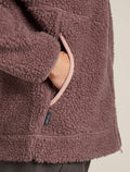 Manteau à manches longues et glissière 800 RealFleece™️ en mélange de mérinos à poils longs Women's  - 7