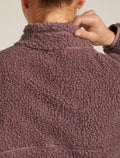 Manteau à manches longues et glissière 800 RealFleece™️ en mélange de mérinos à poils longs Women's  - 8