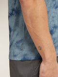 Men's Merino 150 Tech Lite Short Sleeve T-Shirt Cloud Dye Blue ash/dawn - 5