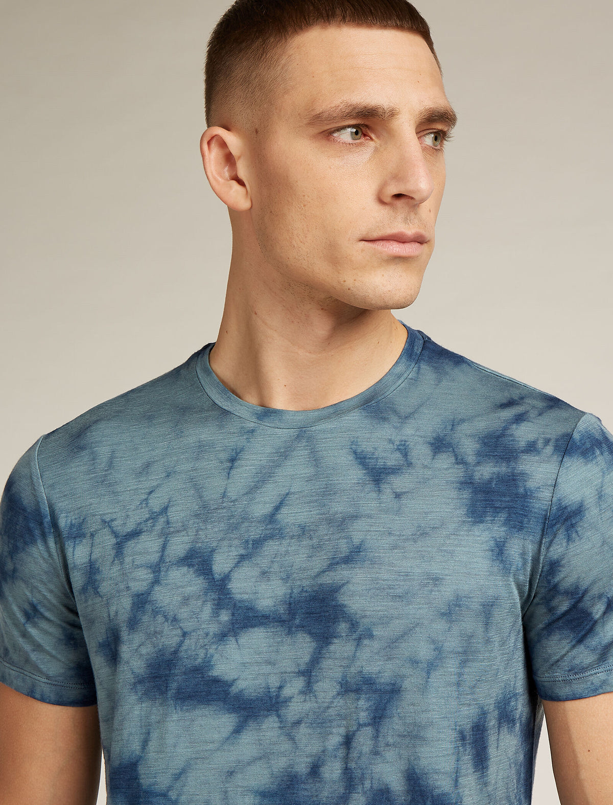 Men's Merino 150 Tech Lite Short Sleeve T-Shirt Cloud Dye Blue ash/dawn - 6