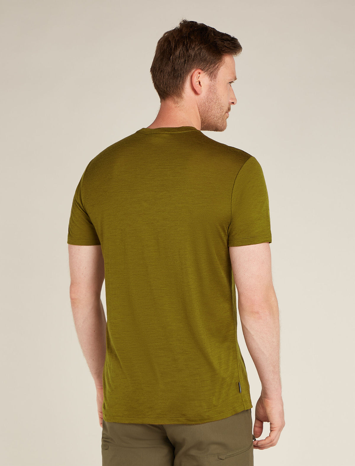 Men's Merino 150 Tech Lite Short Sleeve T-Shirt Icebreaker Algae - 2