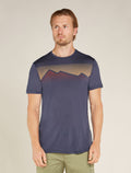 Heren 125 Cool-Lite™ Sphere T-shirt Radiant Peak met korte mouwen van merinowolmix  - 1