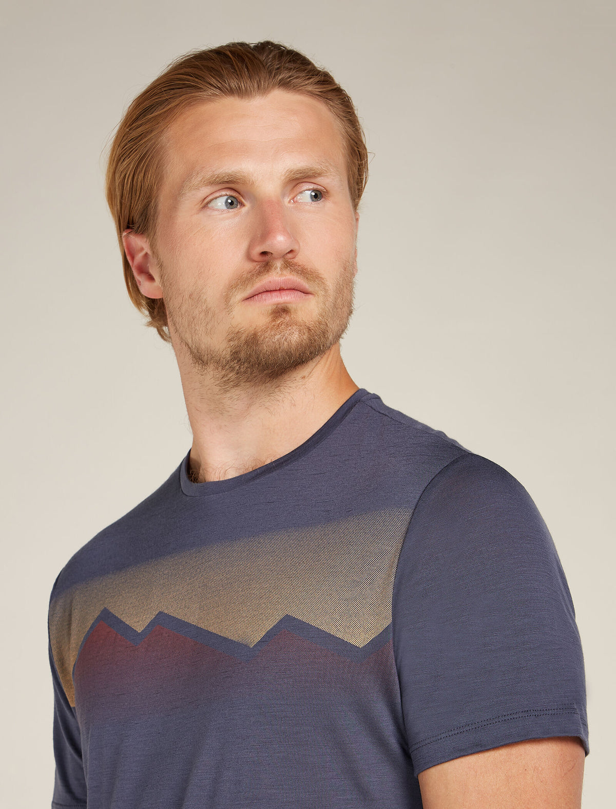 Heren 125 Cool-Lite™ Sphere T-shirt Radiant Peak met korte mouwen van merinowolmix  - 5