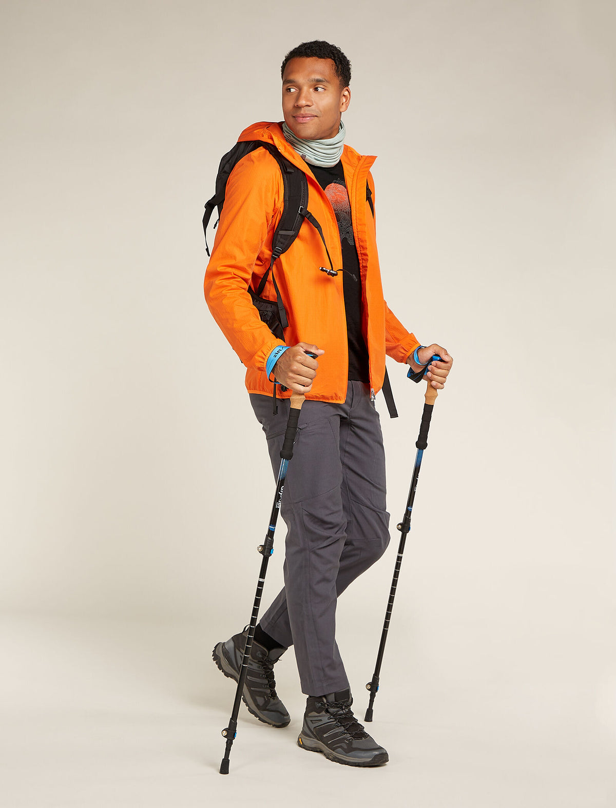 Merino 200 Oasis Thermo-Langarmshirt Ruapehu Round Herren  - 4