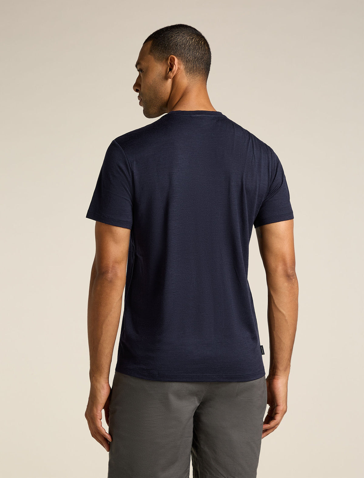Men's Merino 150 Tech Lite Short Sleeve T-Shirt Pukaki Reflected Midnight navy - 2