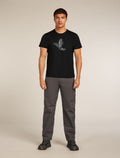 Men's 150 Tech Lite T-shirt Skiing Yeti Black - 3