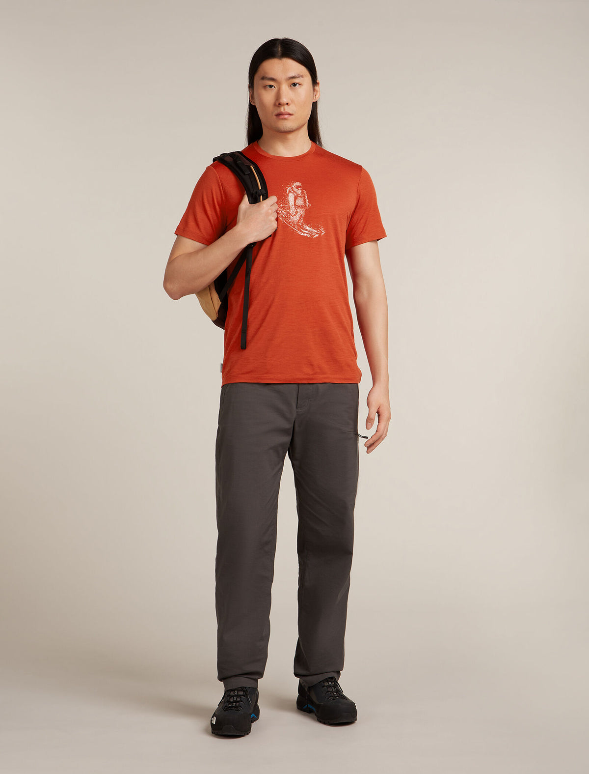 Men's 150 Tech Lite T-shirt Skiing Yeti Agate - 4