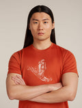 Men's 150 Tech Lite T-shirt Skiing Yeti Agate - 5