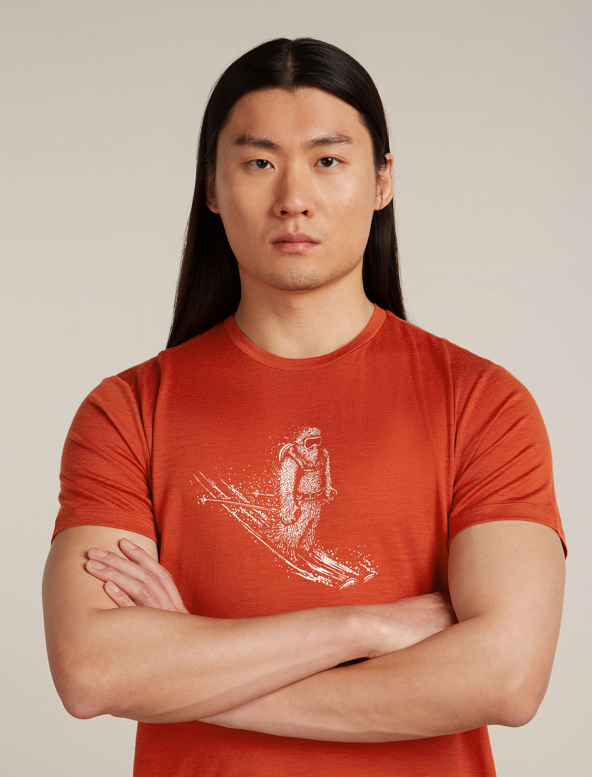 Men's 150 Tech Lite T-shirt Skiing Yeti Agate - 5