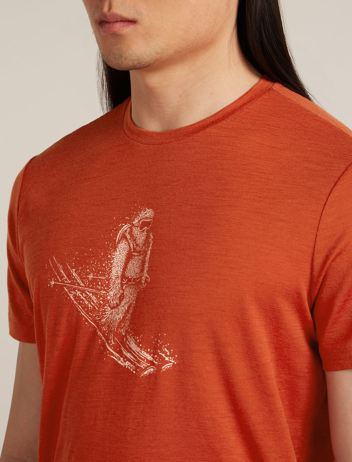 Men's 150 Tech Lite T-shirt Skiing Yeti Agate - 6