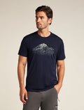 Men's Merino 150 Tech Lite Short Sleeve T-Shirt Rising Light Midnight navy - 1