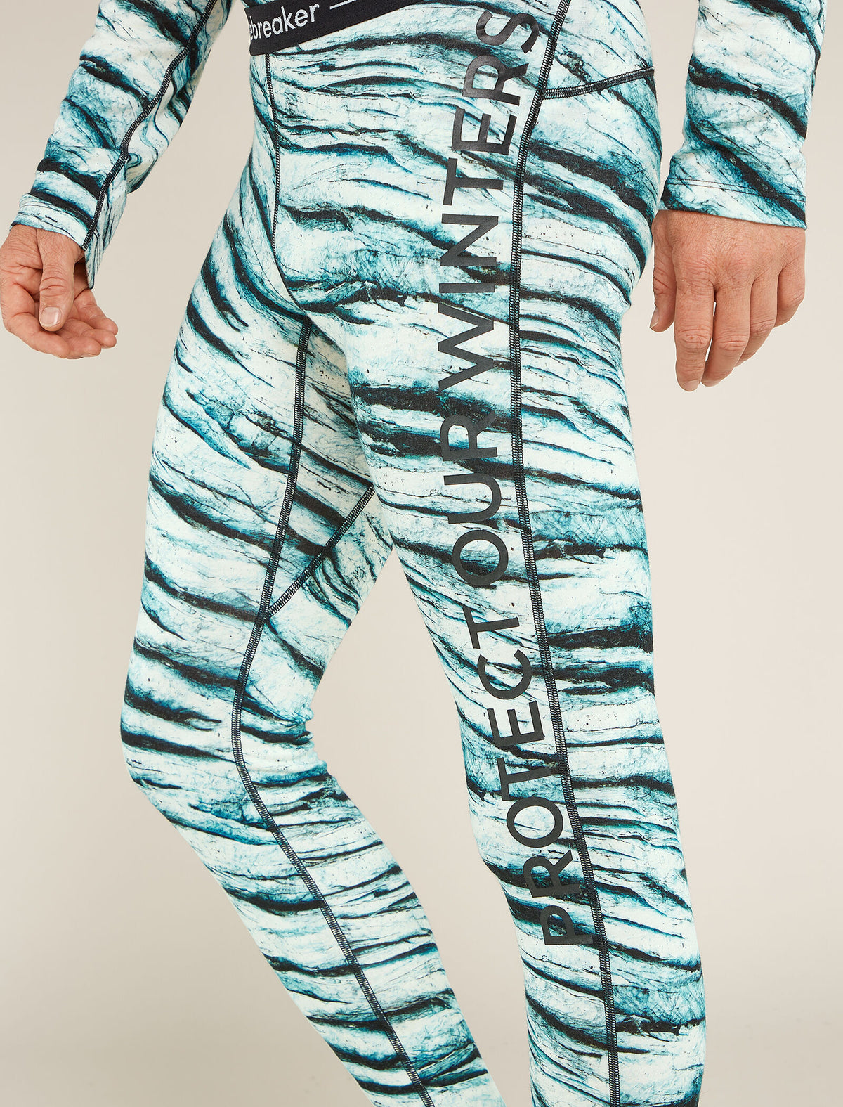 Heren 200 Oasis thermische legging Protect Our Winters van merinowol  - 5