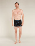 Men's Merino 150 Anatomica Boxers Ski Day Black - 3