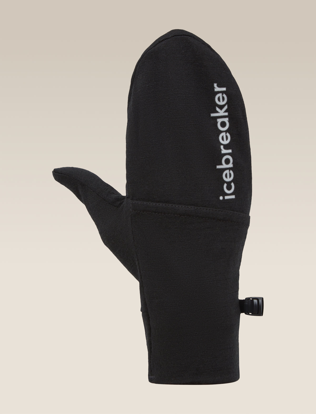 Unisex 200 Oasis Convertible Mittens Black - 1