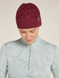 Bonnet en tricot de mérinos Unisex  - 2