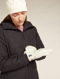 Unisex Kabelgebreide wanten van merinowol  - 4