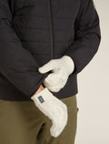 Unisex Kabelgebreide wanten van merinowol  - 5