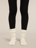 Unisex Unisex Crew Socks Ski Lodge Undyed - 5