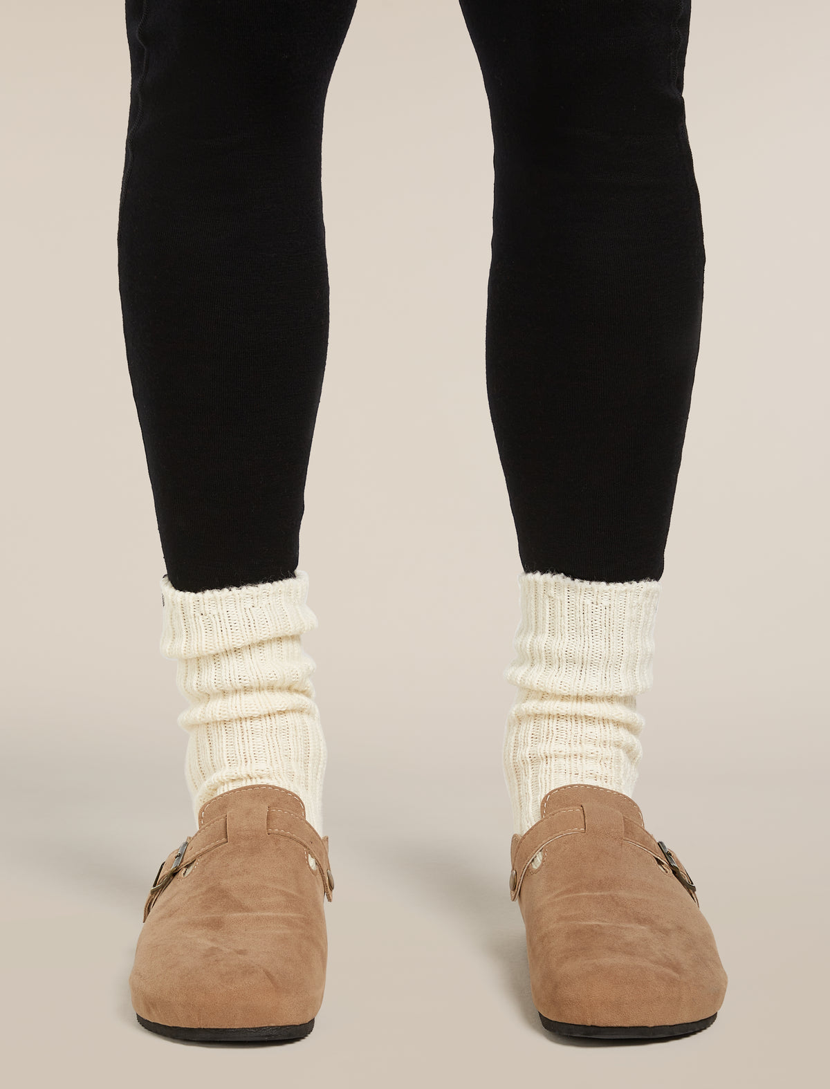 Unisex Unisex Crew Socks Ski Lodge Undyed - 6