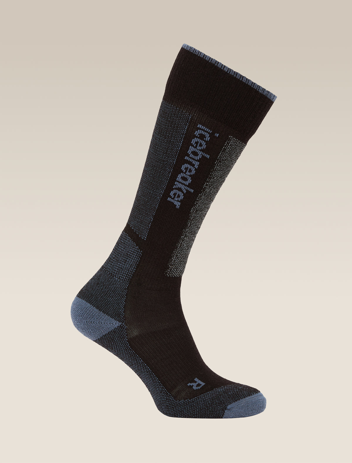 Women Ski+ Over the Calf Socks Black/Dawn - 1