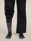 Women Ski+ Over the Calf Socks Black/Dawn - 4