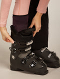Women's Women Ski+ Over the Calf Socks Java/Black - 1