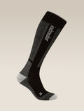 Men Ski+ Over the Calf Socks Black/Ether - 1