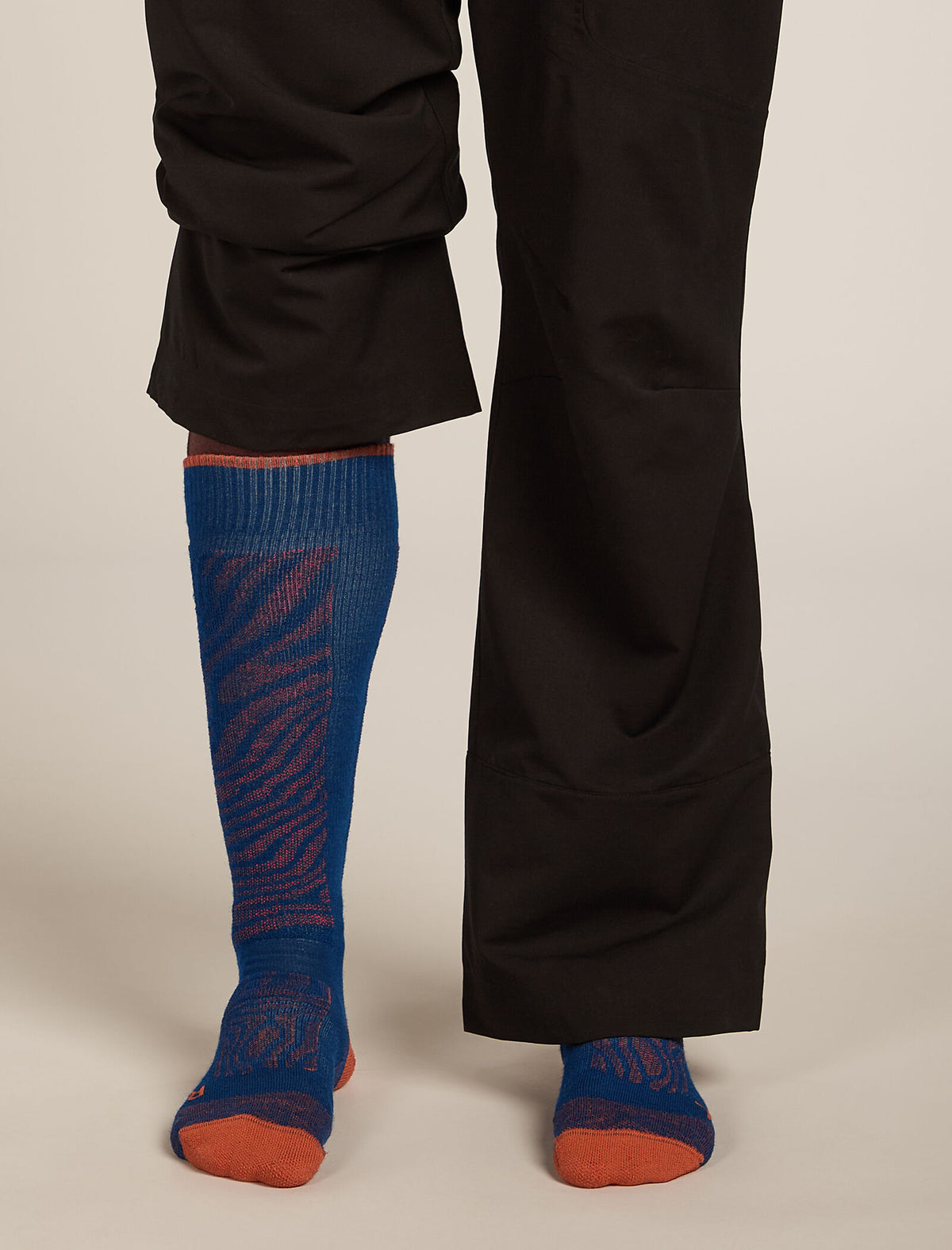 Men's Men Ski+ Over the Calf Socks Mountain Contour Atlantis/Agate - 3