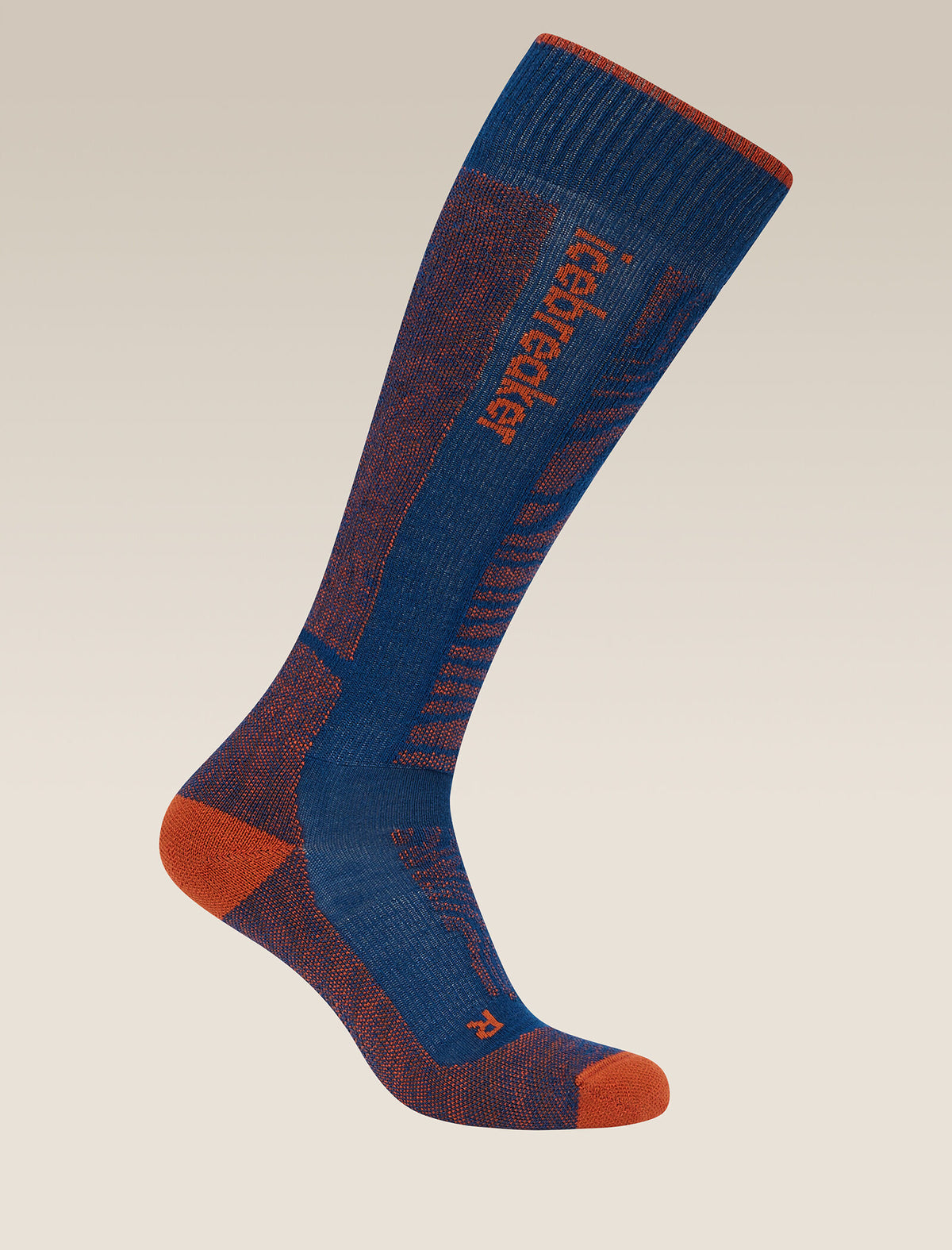 Men's Men Ski+ Over the Calf Socks Mountain Contour Atlantis/Agate - 4
