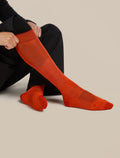 Men's Men Ski+ Over the Calf Socks Fervid/Agate - 1