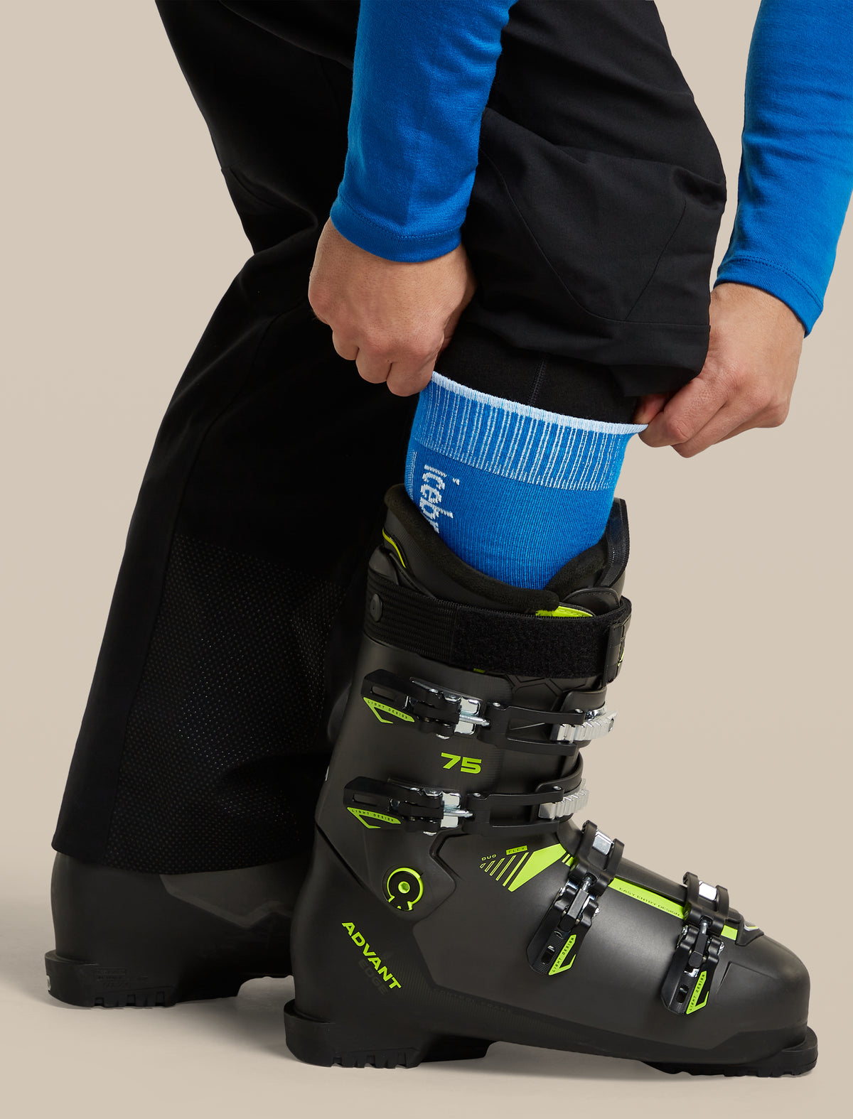 Men Ski+ OTC Socks Lazurite/Snow - 4