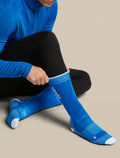 Men Ski+ OTC Socks Lazurite/Snow - 5