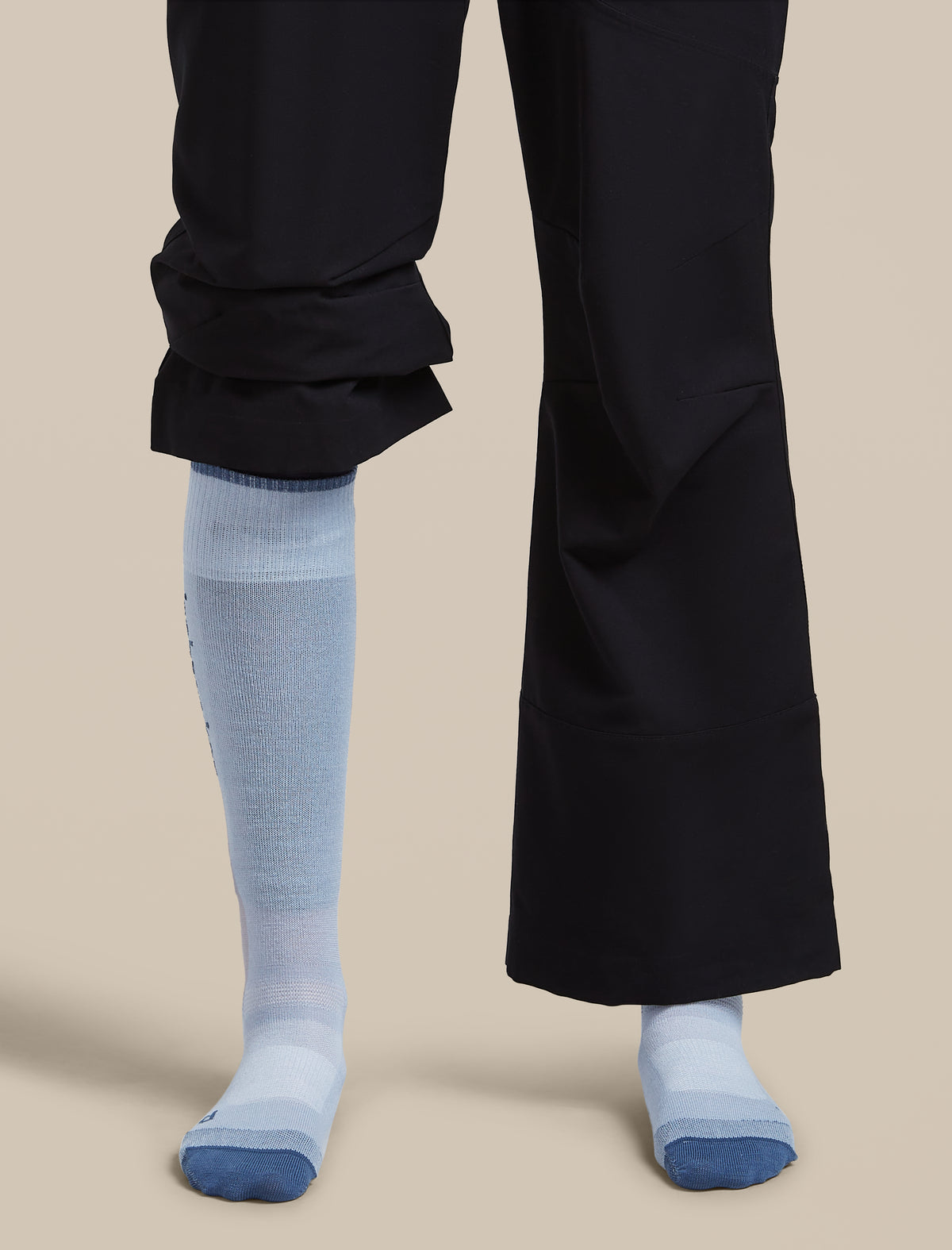 Women Ski+ OTC Socks Zinc Blue/Dawn - 2