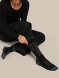 Women's Women Ski+ Over the Calf Socks Black/Dawn - 2