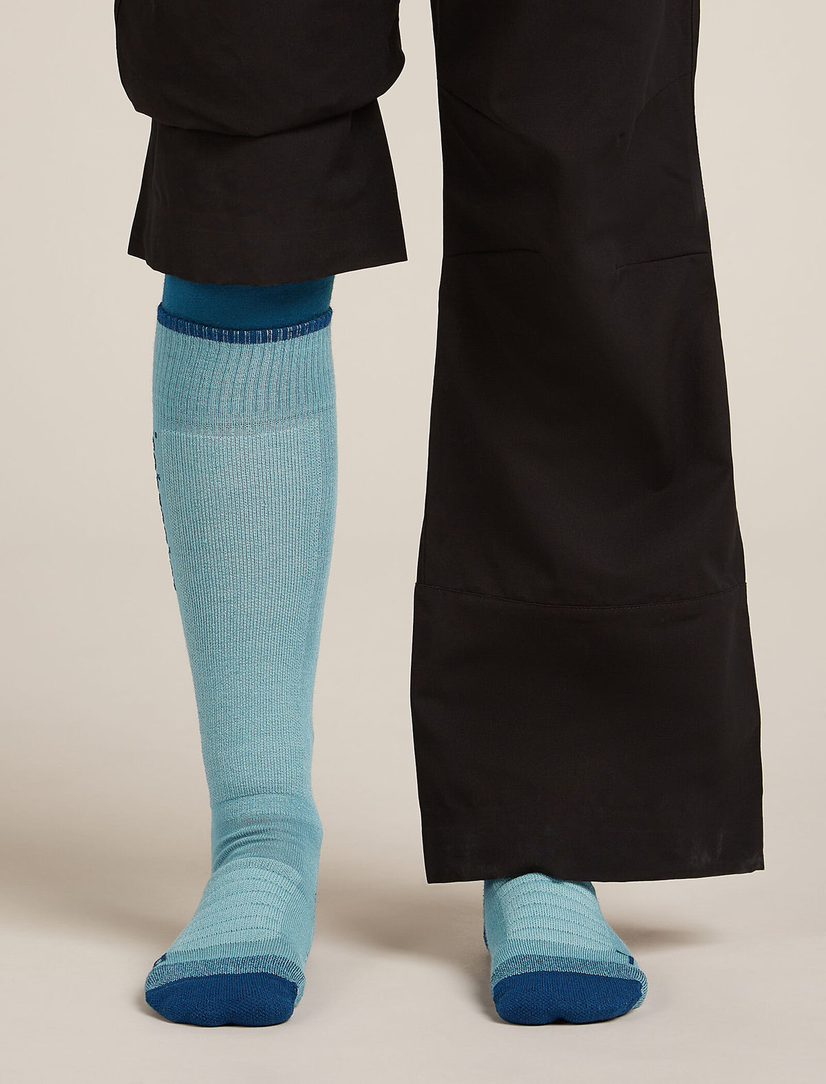 Women's Women Ski+ Over the Calf Socks Hydro/Atlantis - 3