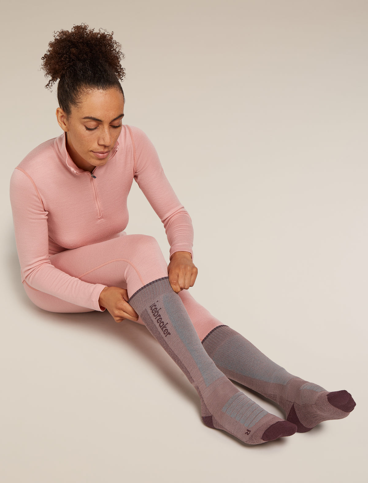 Women Ski+ Kniehohe Socken Damen  - 2
