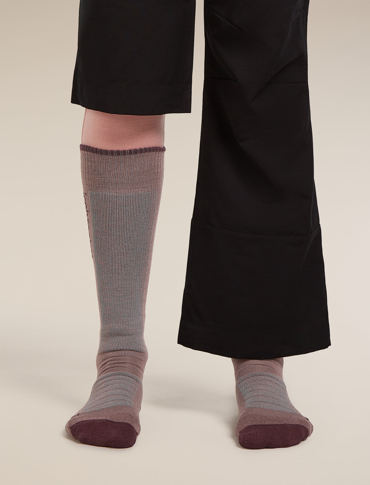 Women Ski+ Kniehohe Socken Damen  - 4