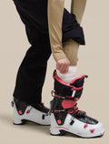 icebreaker® Dames Ski+ ultralichte kuitsokken Snow/Pink Quartz/Ether Women - 4
