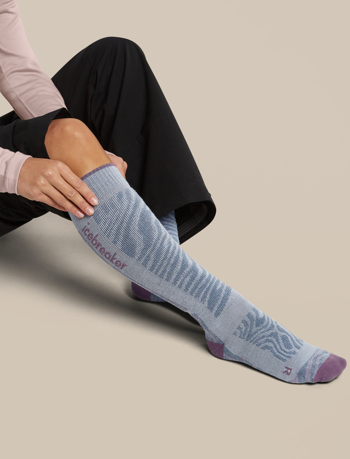 Dames Ski+ OTC Mountain Contour sokken  - 5