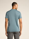 Men's Merino 150 Tech Lite Short Sleeve T-Shirt Single Line Camp Black - 2