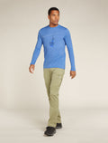 Heren 150 Tech Lite T-shirt Bear Lift met lange mouwen van merinowol  - 4
