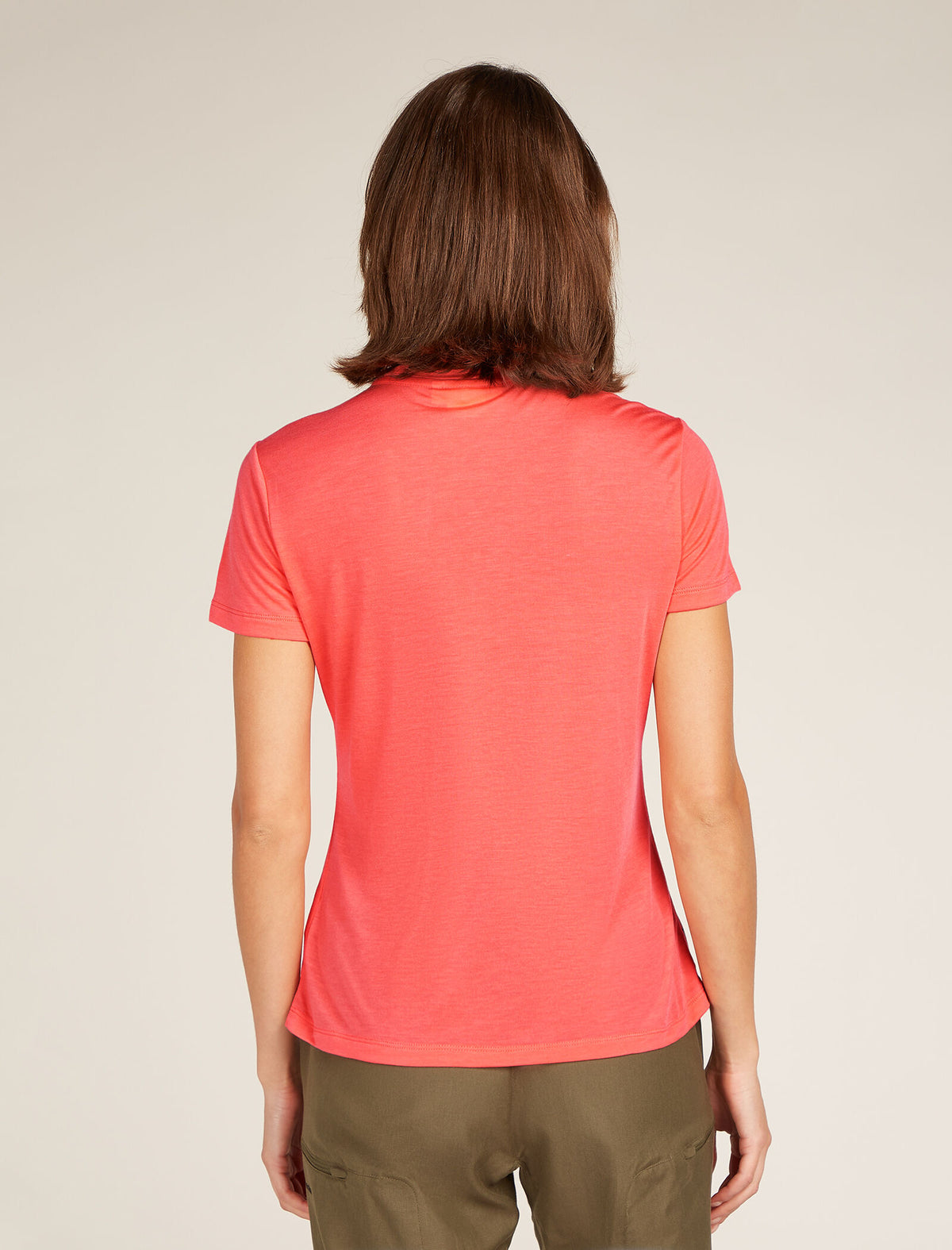 Women's Merino Blend Core Short Sleeve T-Shirt Cook Reflected Tang - 2