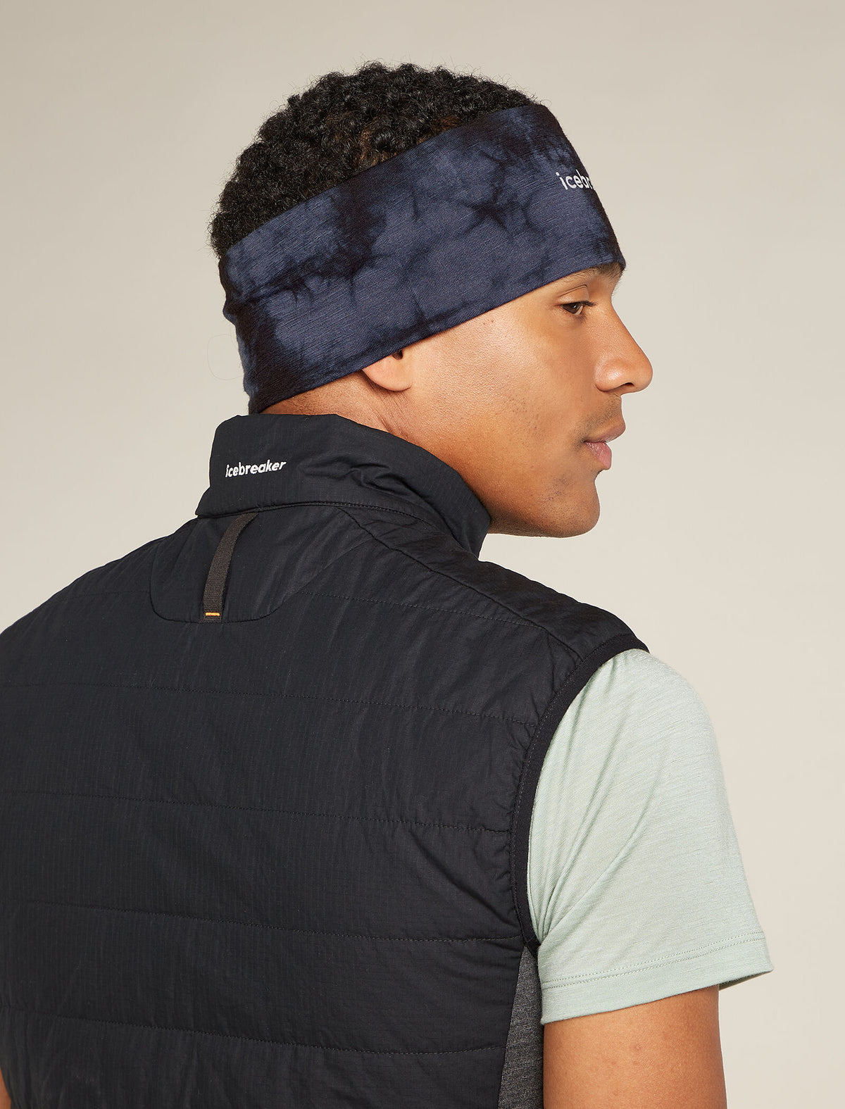 Unisex 200 Oasis hoofdband Cloud Dye van merinowol  - 1