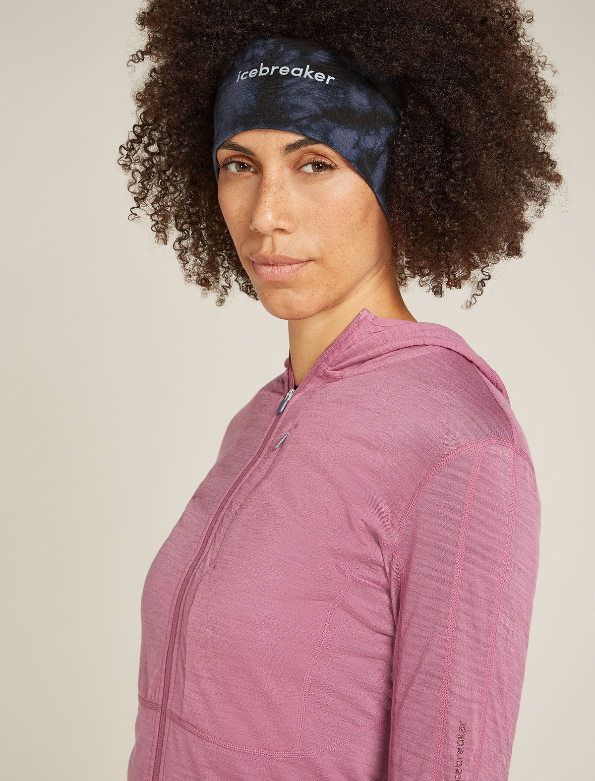 Unisex 200 Oasis hoofdband Cloud Dye van merinowol  - 3
