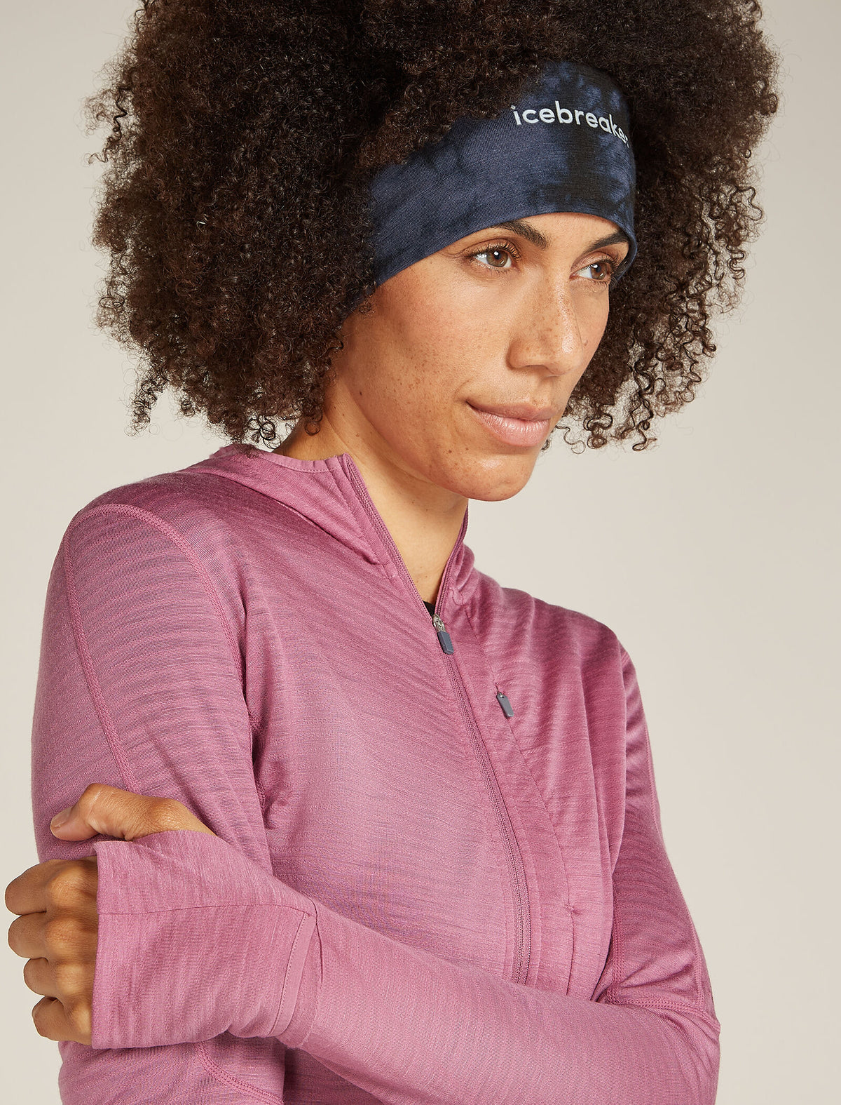 Unisex 200 Oasis hoofdband Cloud Dye van merinowol  - 5