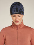Unisex 200 Oasis beanie Cloud Dye van merinowol  - 2