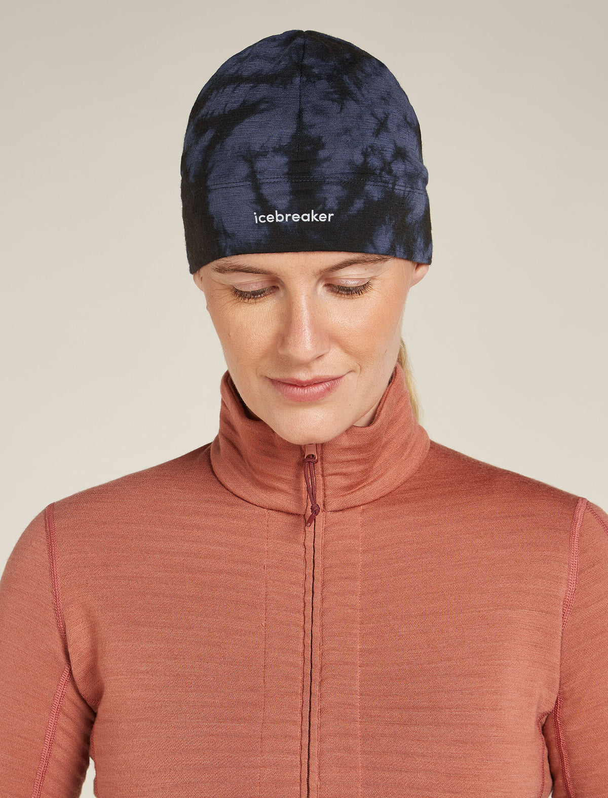 Unisex 200 Oasis beanie Cloud Dye van merinowol  - 2
