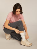 Women's Women Lifestyle Crew Socks Camp Essentials Ecru Hthr/Sand - 1